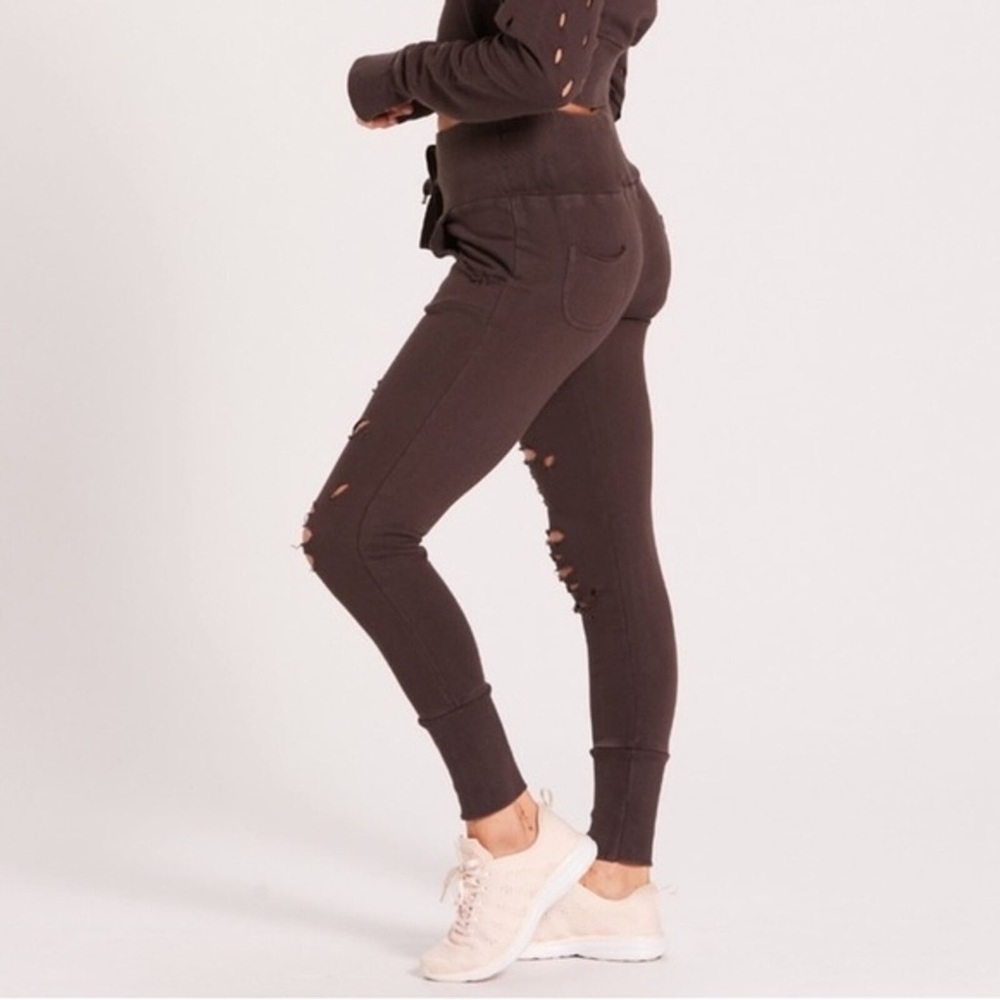 NWT Niyama Sol | Destroyed Jogger Expresso Pants Womens size XS